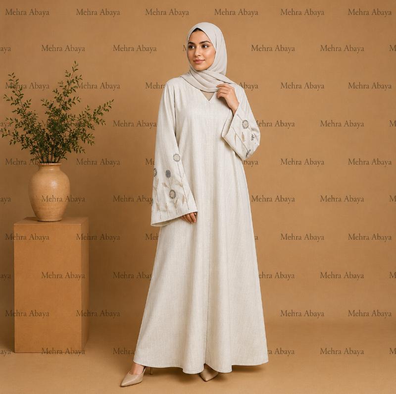 Premium Linen | Beads Work image 11