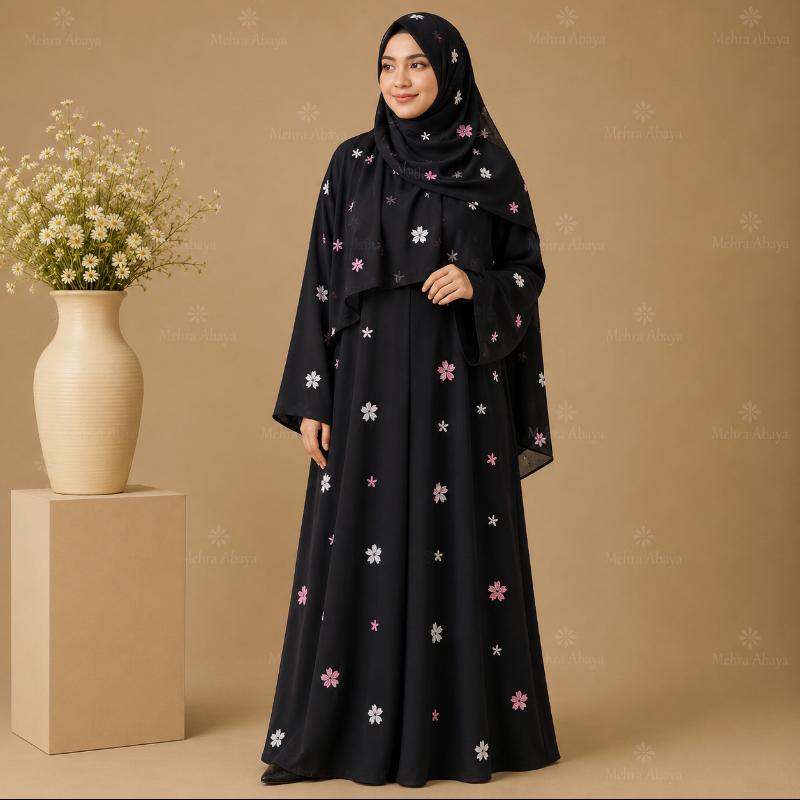Double Chiffon Flower Embro