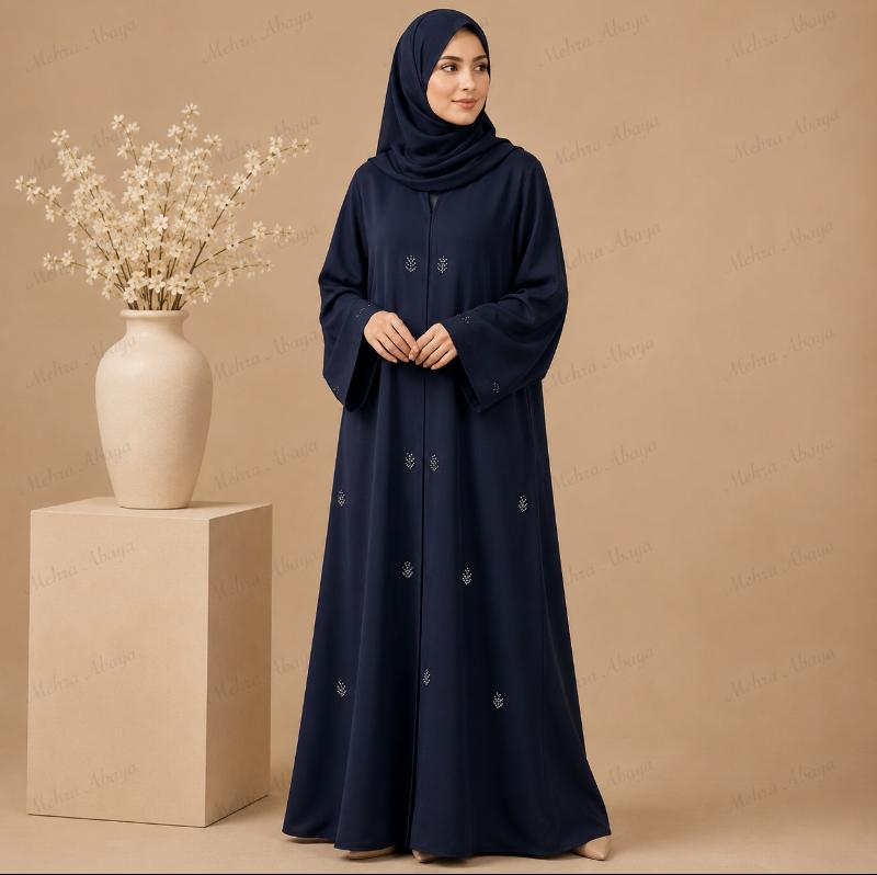 Simple Stone Work Zoom Fabric