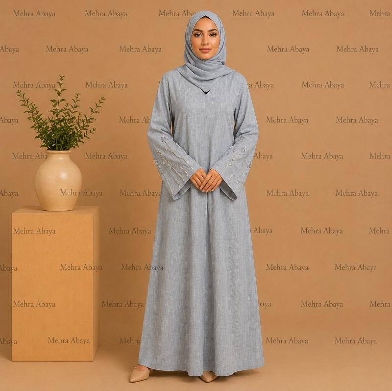 Premium Linen | Beads Work image 10